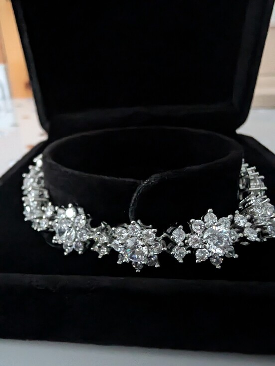 Moissanite Jewelry - 21 Carat Moissanite VVS1 Bracelet 💎 Looks Like Diamonds 💎